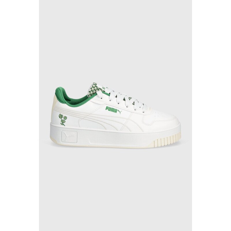 Puma sneakers Carina Street Blossom colore bianco 395094