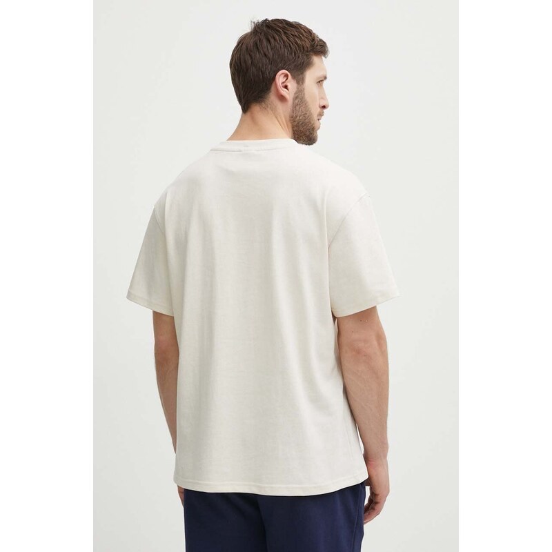 Puma t-shirt in cotone uomo colore beige 624737