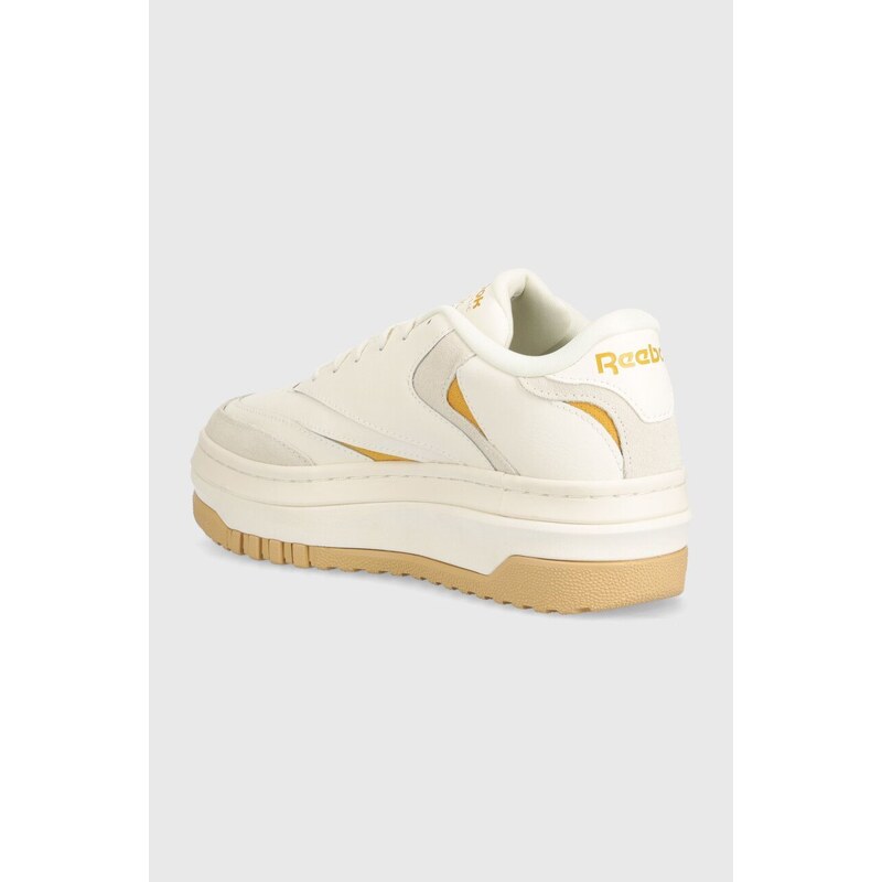 Reebok Classic sneakers in pelle Club C colore beige 100074265