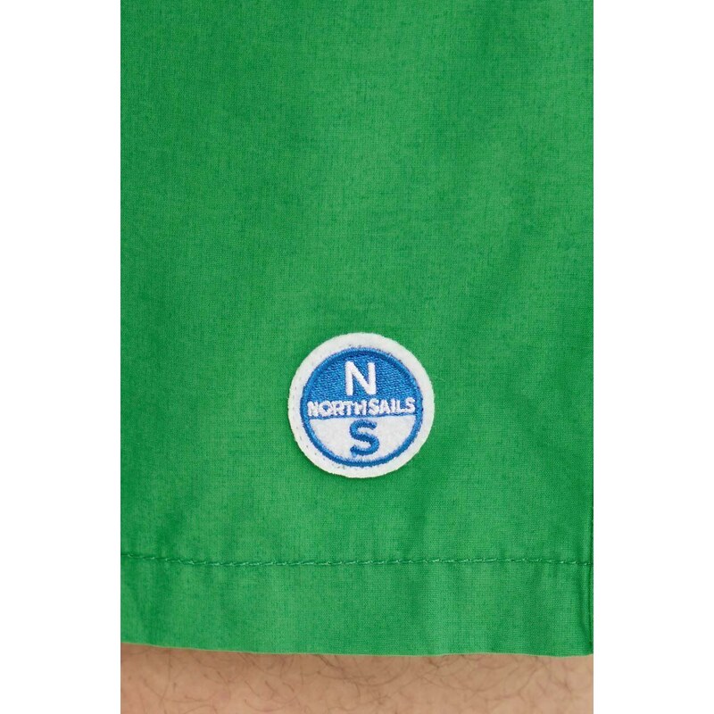 North Sails pantaloncini da bagno colore verde 673711