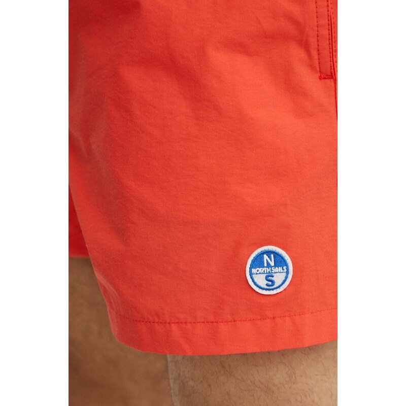 North Sails pantaloncini da bagno colore arancione 673711