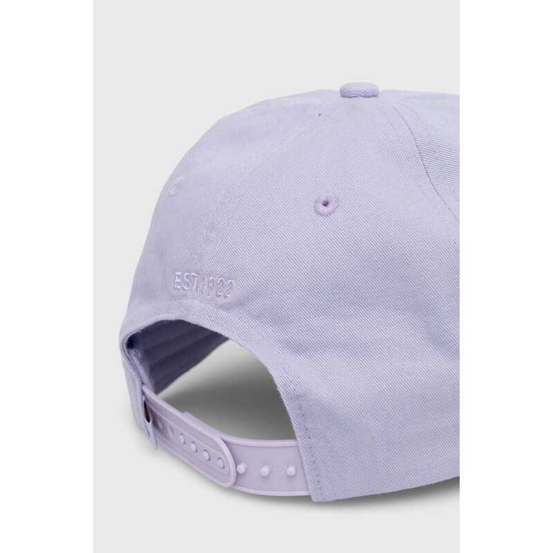 Dickies berretto colore violetto con applicazione