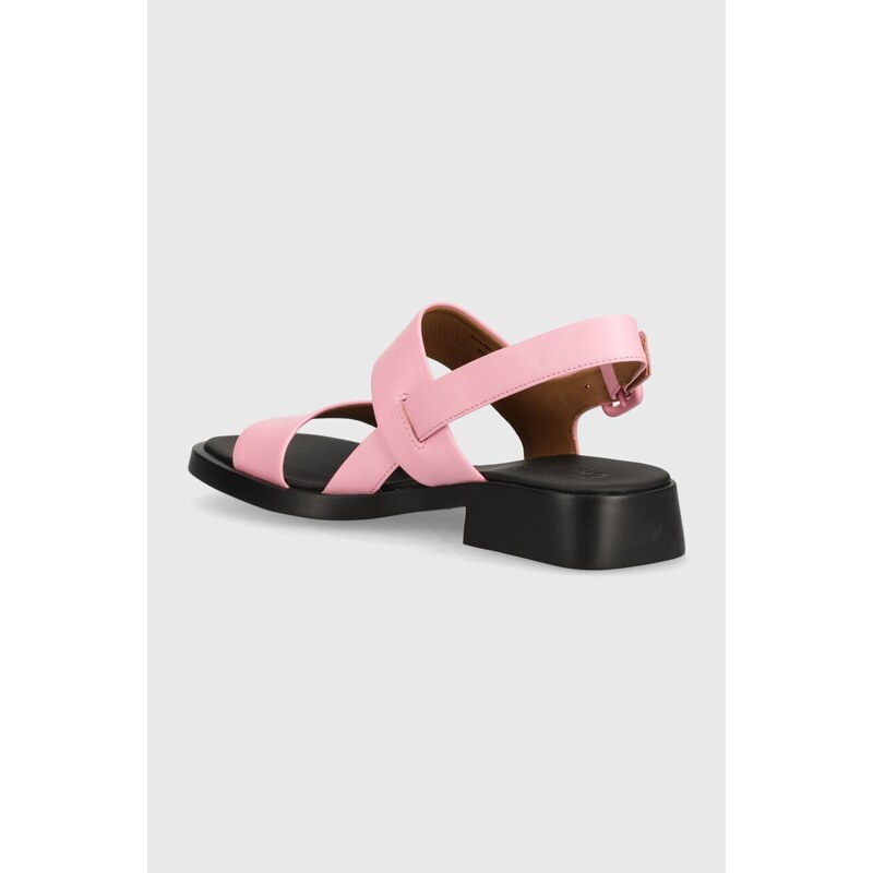 Camper sandali in pelle Dana donna colore rosa K201486.008