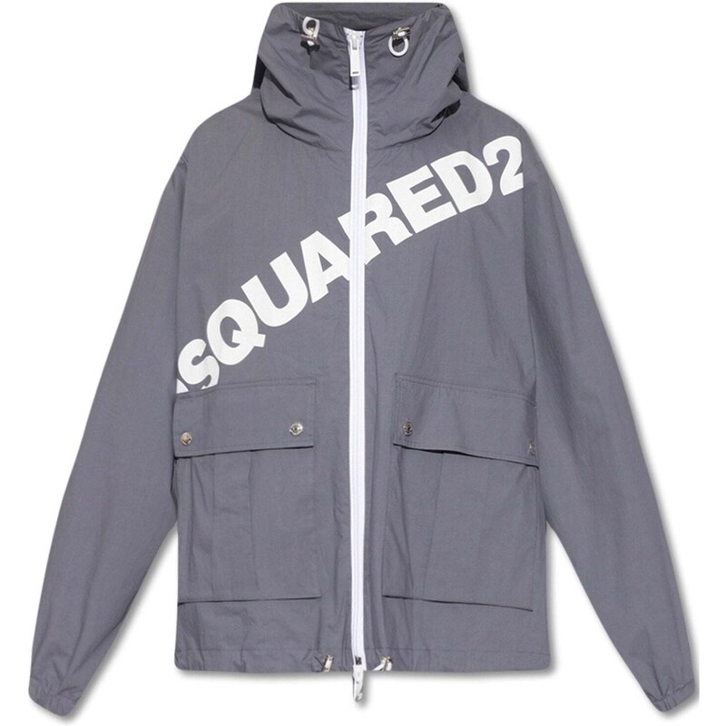 Dsquared2 Logo Hooded Windbreaker