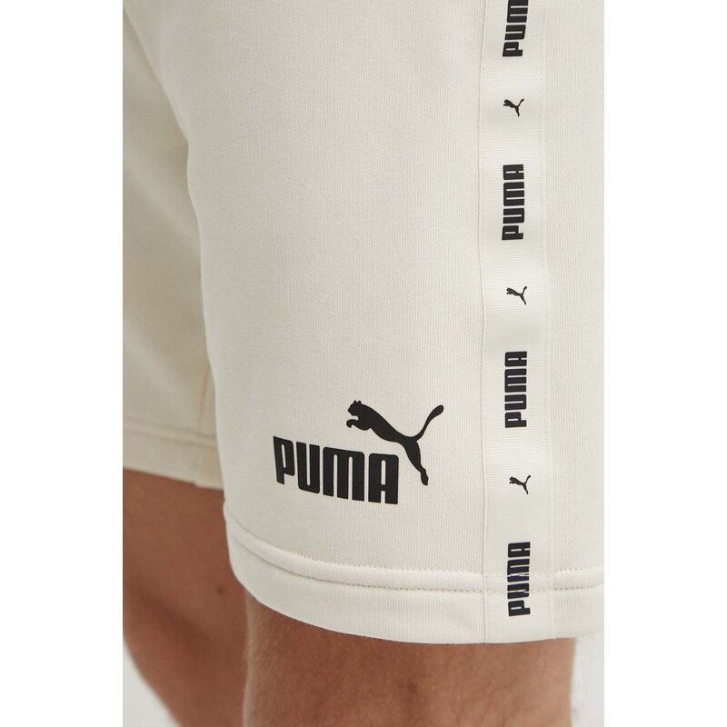 Puma pantaloncini uomo colore beige 847387