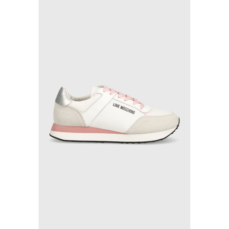 Love Moschino sneakers colore bianco JA15483G0IINM10A