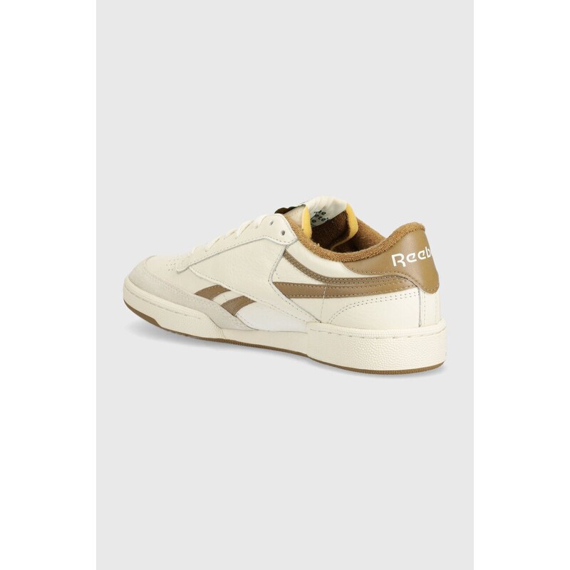 Reebok Classic sneakers in pelle Club C colore beige 100205044