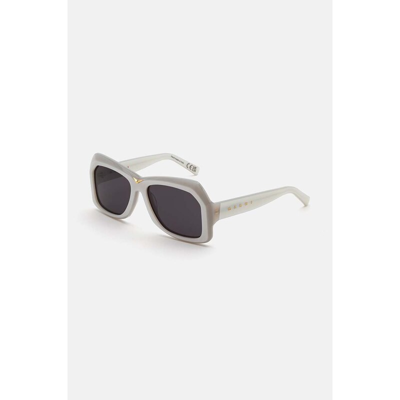 Marni occhiali da sole Tiznit Metallic Silver donna colore grigio EYMRN00056.002.Y6Z