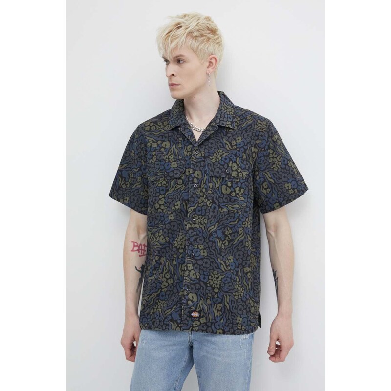 Dickies camicia in cotone SALTVILLE SHIRT SS uomo DK0A4YS3