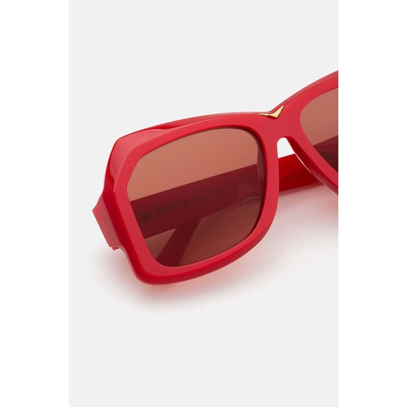 Marni occhiali da sole Tiznit Metallic Cherry donna colore rosso EYMRN00056.003.K06