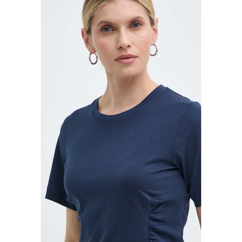 Silvian Heach t-shirt in cotone donna colore blu navy