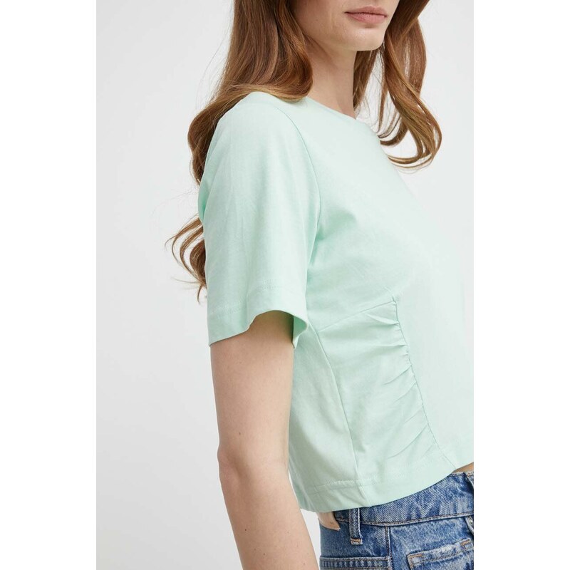 Silvian Heach t-shirt in cotone donna colore verde