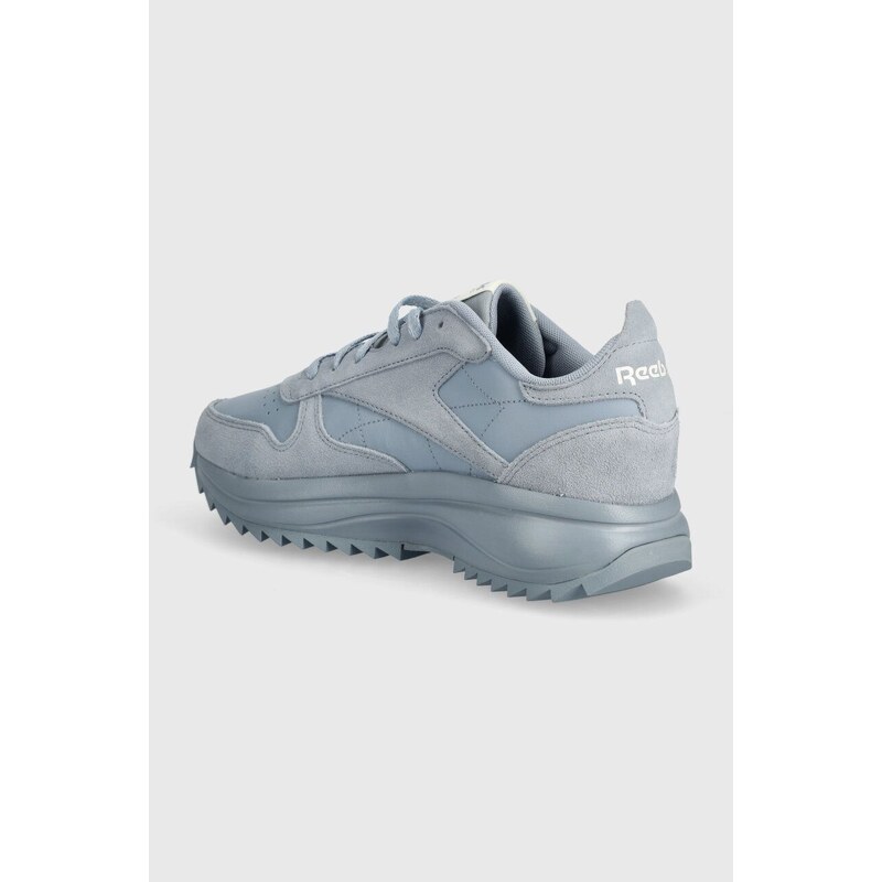 Reebok Classic sneakers in pelle Classic Leather colore blu 100074380