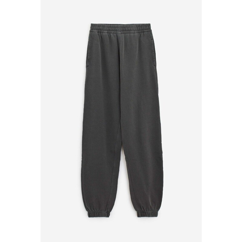 Carhartt WIP Pantalone W NELSON SWEAT in cotone antracite
