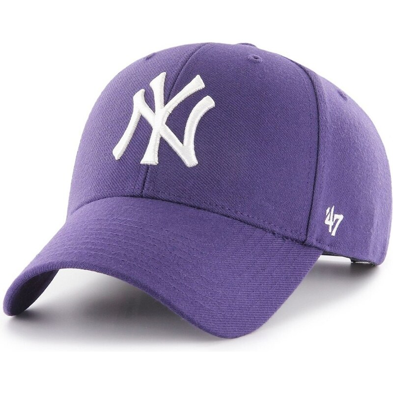 '47 BRAND - Cappello da baseball MVP Snapback New York Yankees - Colore: Viola,Taglia: TU