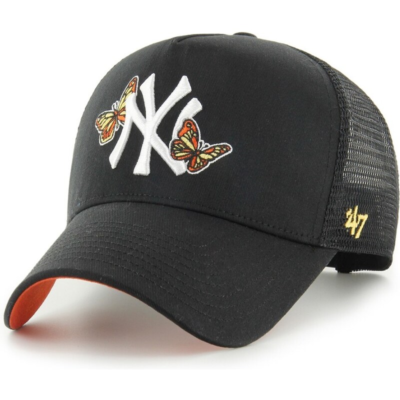 '47 BRAND - Cappello da baseball Icon Mesh Offside DT New York Yankees - Colore: Nero,Taglia: TU