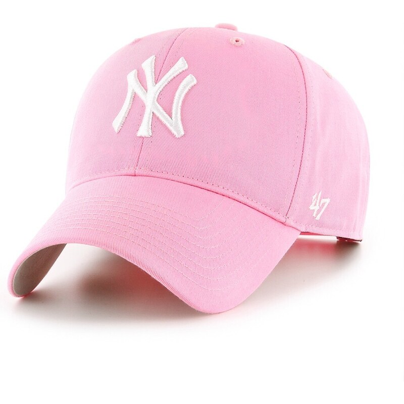 '47 BRAND - Cappello da Baseball Raised Basic New York Yankees - Taglia: TU,Colore: Rosa