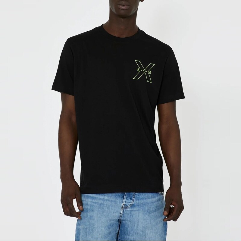 John Richmond RICHMOND X - T-shirt Rached - Colore: Nero,Taglia: XL