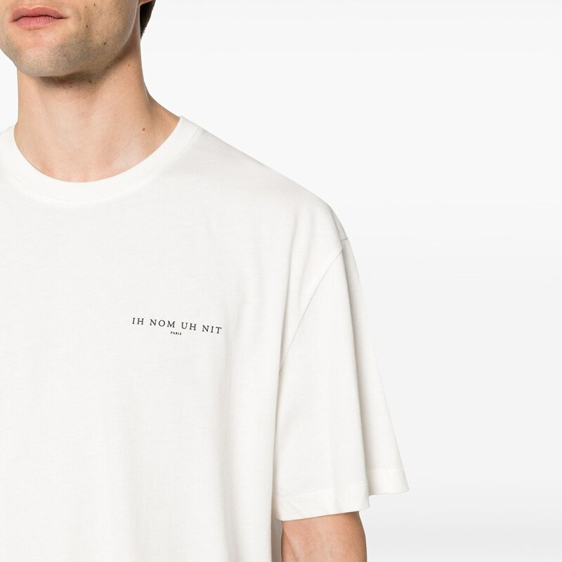 IH NOM UH NIT - T-shirt con logo - Colore: Bianco,Taglia: S