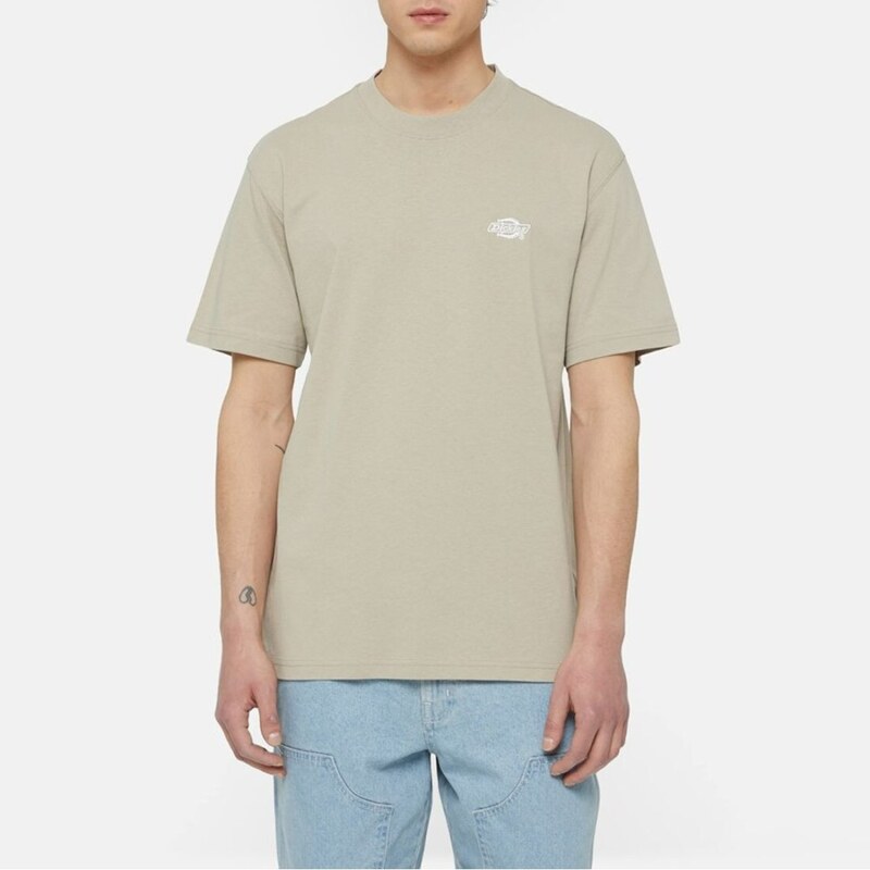 DICKIES - T-shirt Herndon - Colore: Beige,Taglia: M