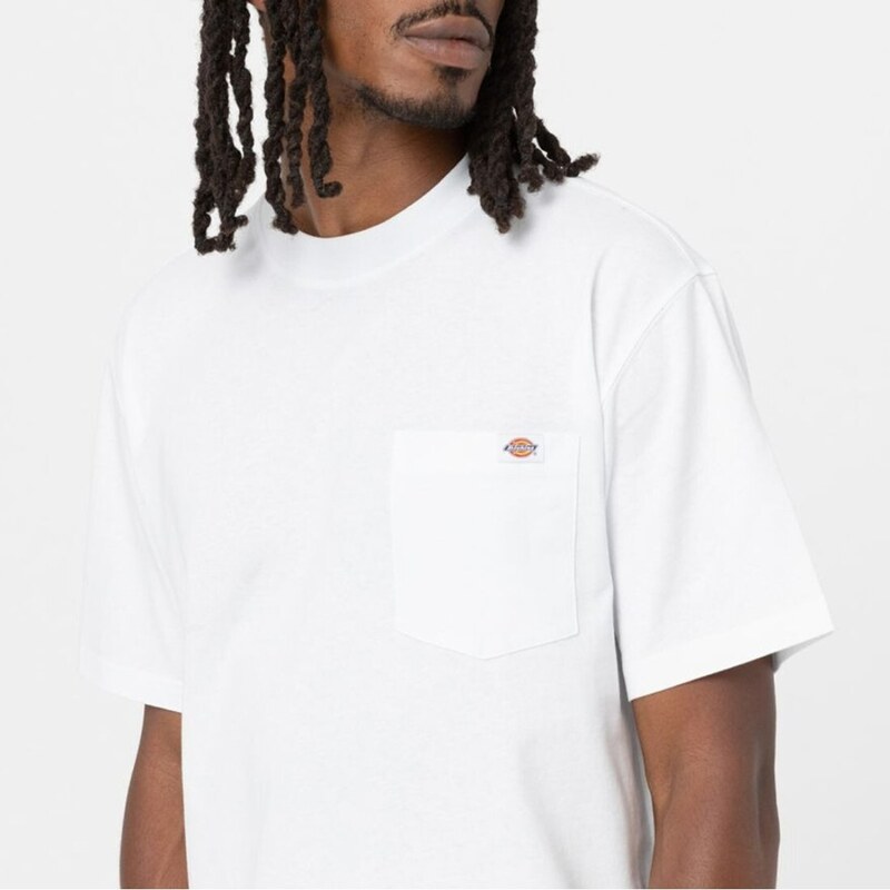 DICKIES - T-shirt Luray - Colore: Bianco,Taglia: M