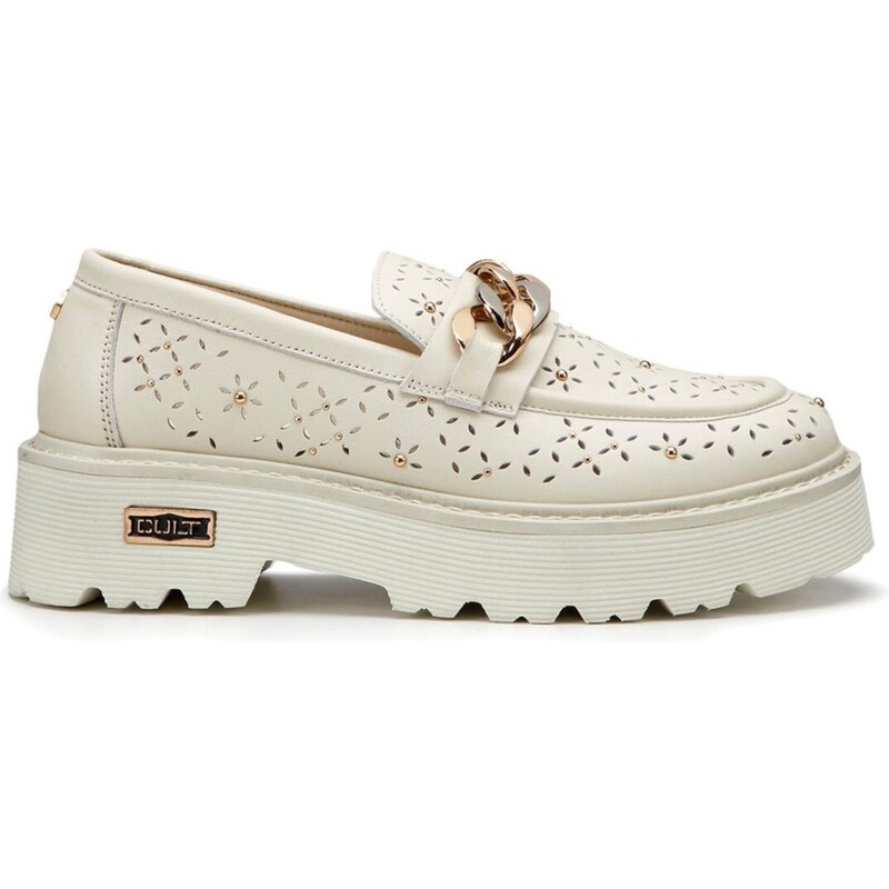 Cult Shoes CULT - Mocassino Slash 3194 - Colore: Bianco,Taglia: 36