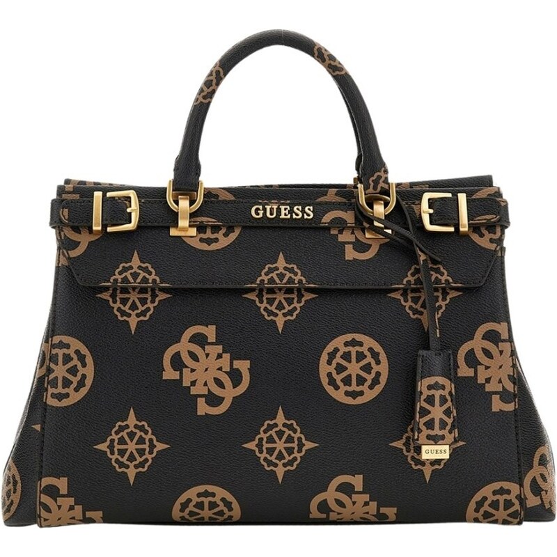 Orecchini Da Donna Guess Con Logo 4G - Colore Argento E Nero - Modello JUBE02287JWRHBK