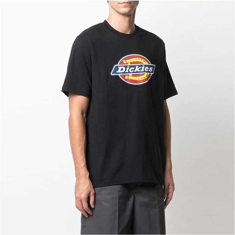 DICKIES - T-shirt con logo - Colore: Nero,Taglia: S