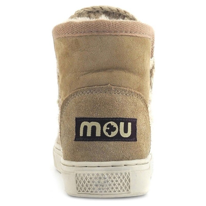 MOU - Eskimo Sneaker Kid - Colore: Beige,Taglia: 25