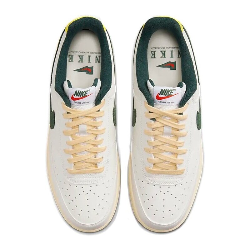 NIKE - Sneakers Court Vision Low - Colore: Bianco,Taglia: 46