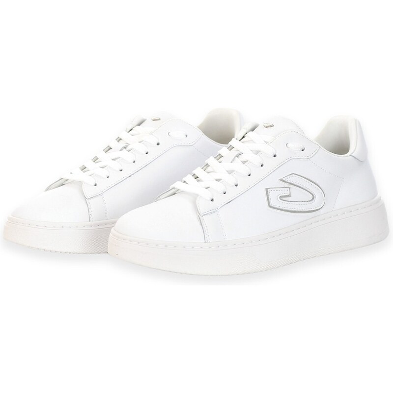 Alberto Guardiani GUARDIANI - Sneakers con logo - Colore: Bianco,Taglia: 42