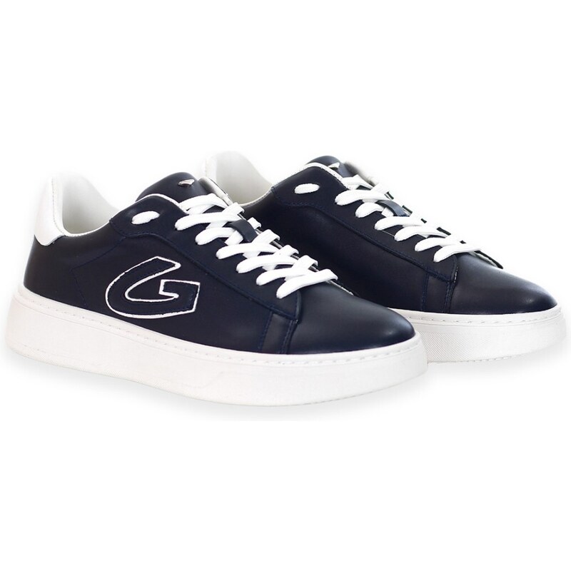 Alberto Guardiani GUARDIANI - Sneakers con logo - Colore: Blu,Taglia: 45