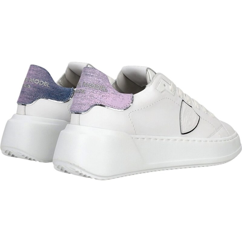 PHILIPPE MODEL - Sneakers Tres Temple - Colore: Bianco,Taglia: 38