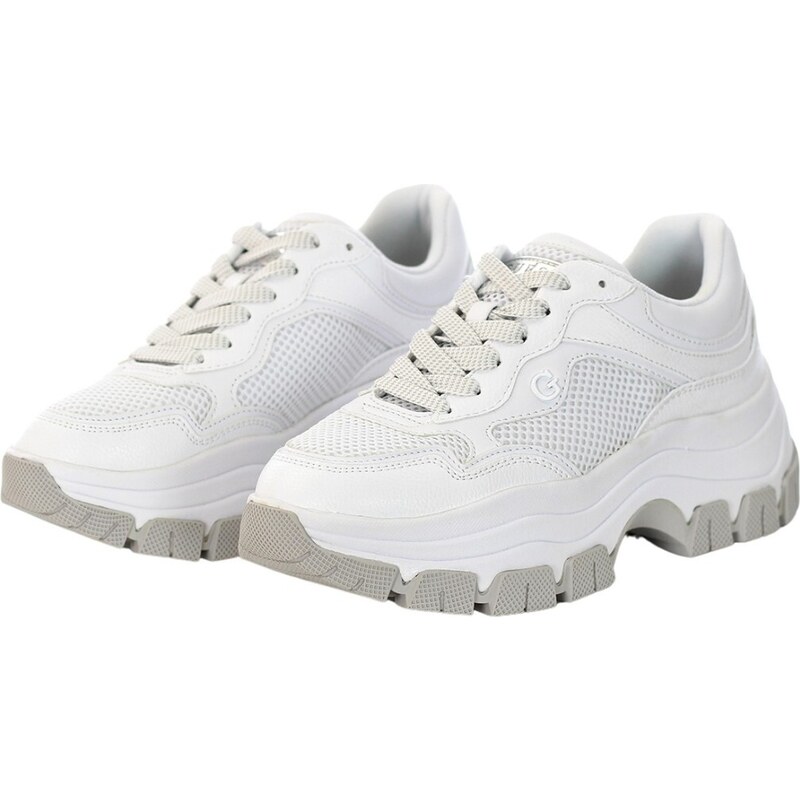 GUESS - Sneakers Brecky - Colore: Bianco,Taglia: 36