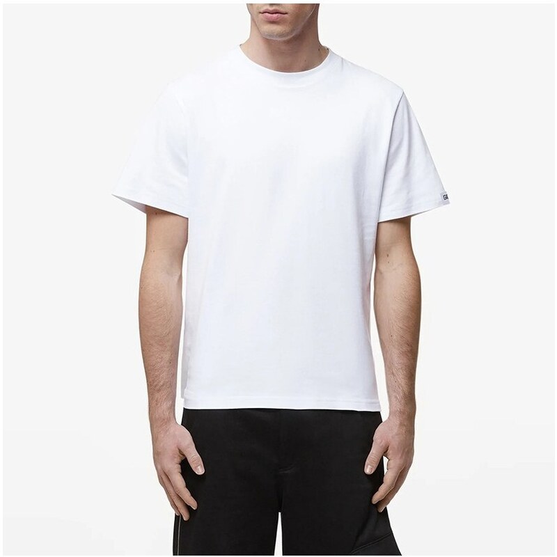 GCDS - T-shirt con logo - Colore: Bianco,Taglia: M