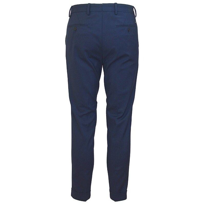 OUT/FIT - Pantalone classico slim fit - Colore: Blu,Taglia: 44