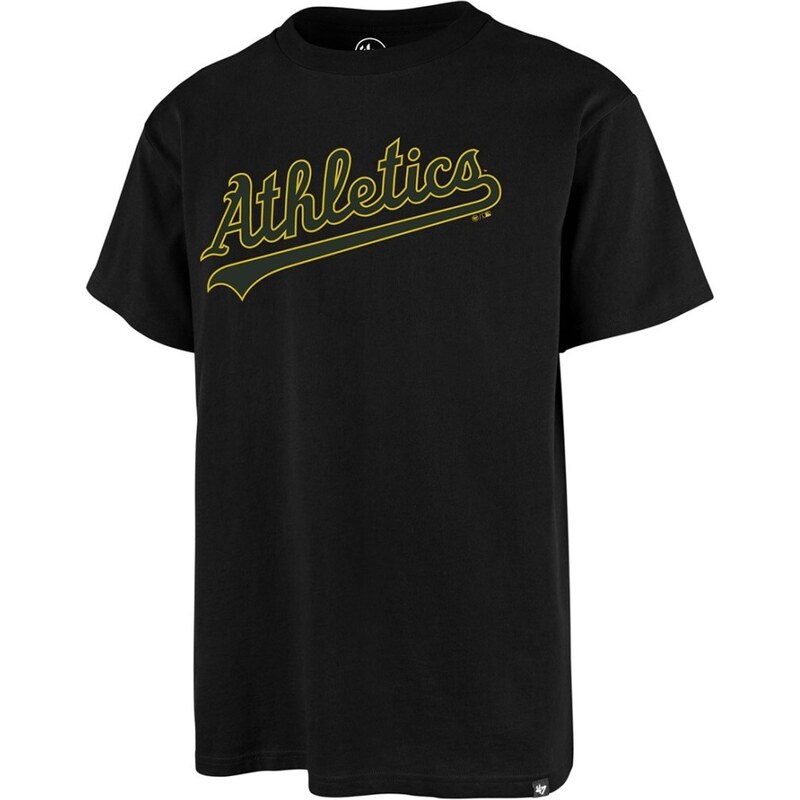 '47 BRAND - T-shirt Oakland Athletics - Colore: Nero,Taglia: S