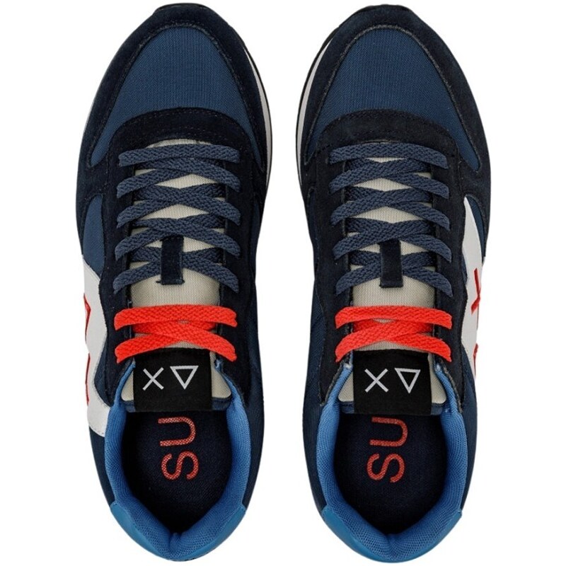 SUN68 - Sneakers Jaki Solid - Colore: Blu,Taglia: 40