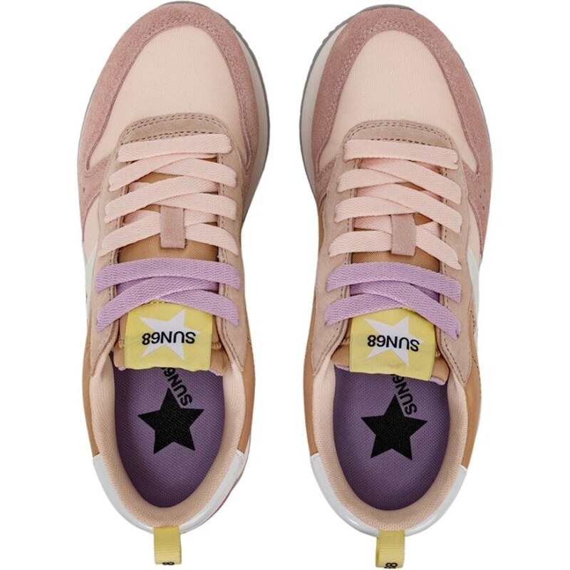 SUN68 - Sneakers Stargirl - Taglia: 41,Colore: Rosa