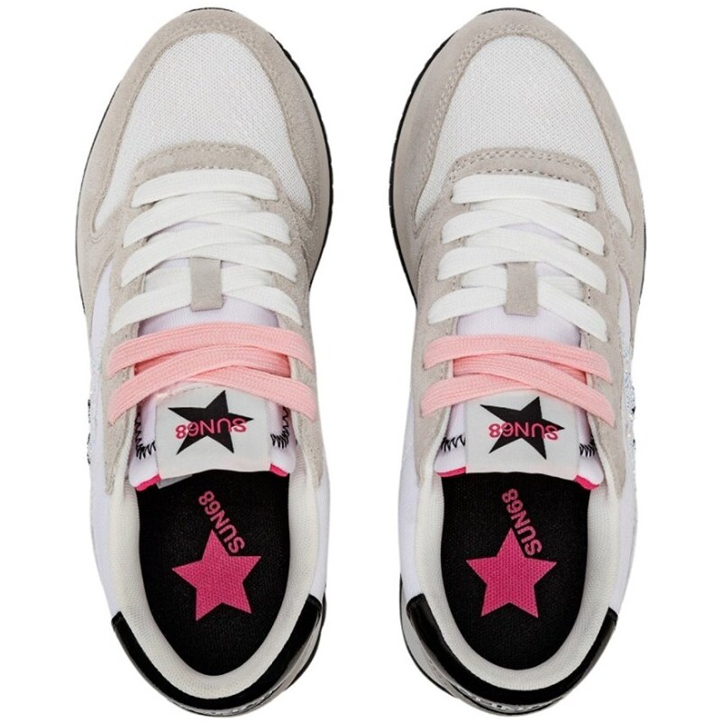 SUN68 - Sneakers Stargirl - Colore: Bianco,Taglia: 40