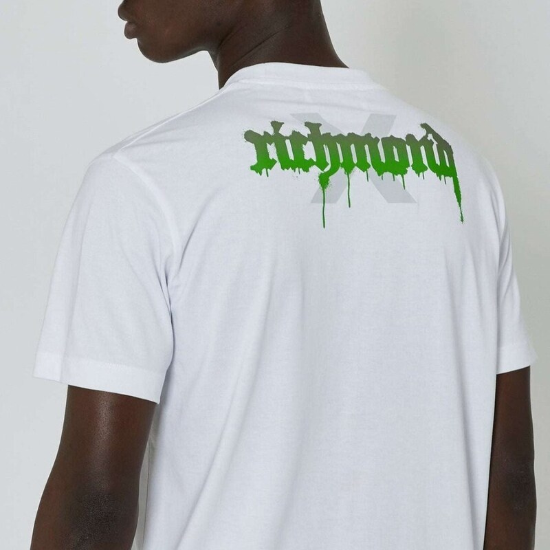 John Richmond RICHMOND X - T-shirt Spaeny - Colore: Bianco,Taglia: L