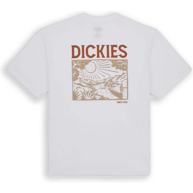 dickies T-Shirt Dikcies Patrick Springs Bianco,Bianco | DK