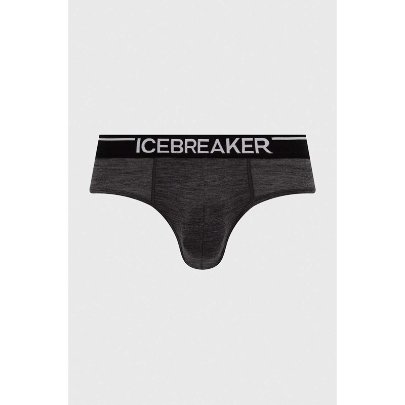Icebreaker biancheria intima funzionale Merino Anatomica colore grigio IB1030310021