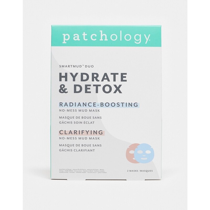 Patchology - SmartMud Hydrate & Detox - Set di due maschere-Nessun colore