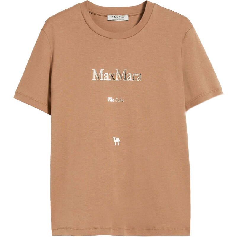MAX MARA T-shirt Quieto nocciola