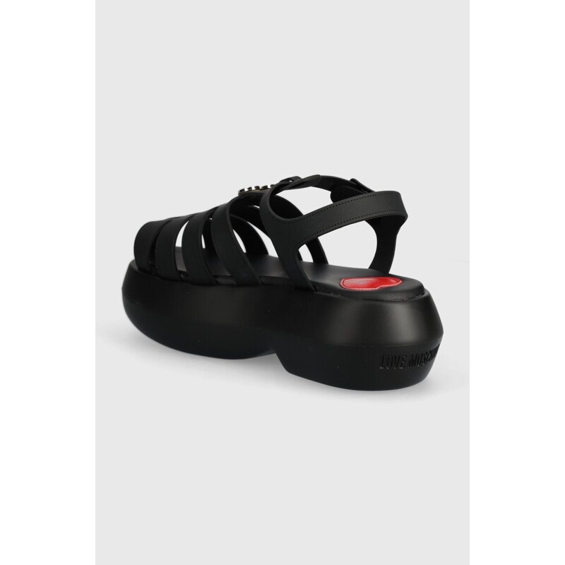 Love Moschino sandali donna colore nero JA16247I0II38000