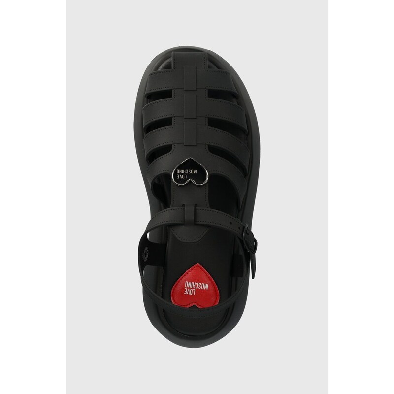 Love Moschino sandali donna colore nero JA16247I0II38000