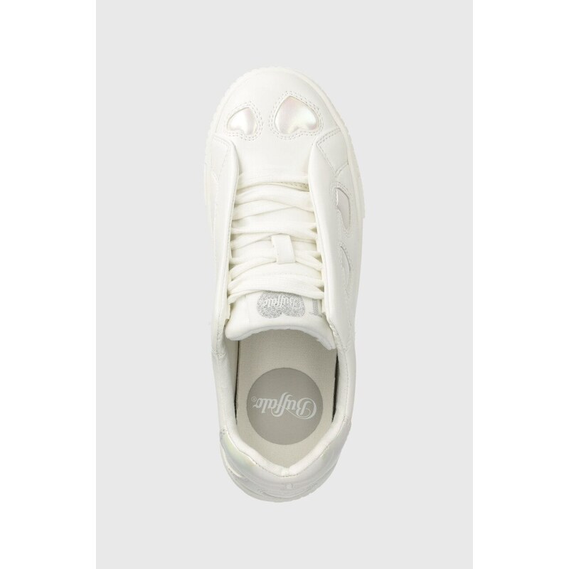 Buffalo sneakers Paired Heart colore bianco 1636160