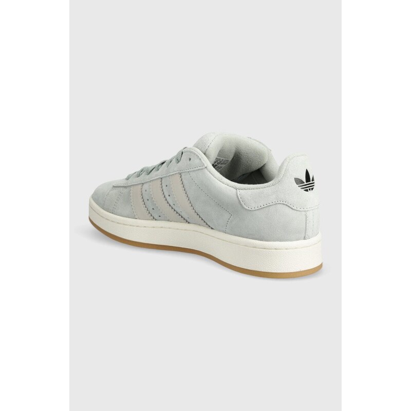 adidas Originals scarpe da ginnastica in nubuck Campus 00s colore argento ID8269