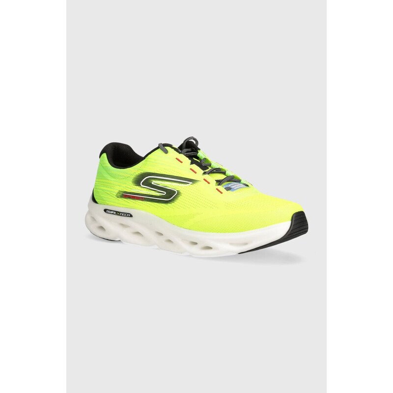 Skechers scarpe da corsa GO RUN Swirl Tech Speed colore verde
